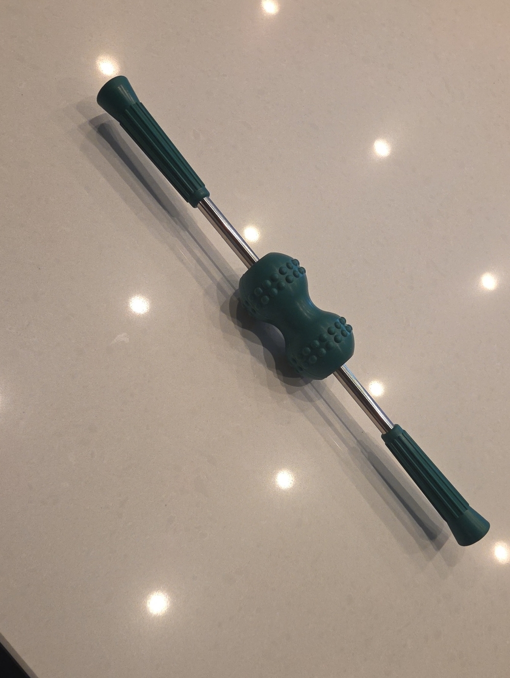 Teal Handheld Muscle Roller Stick